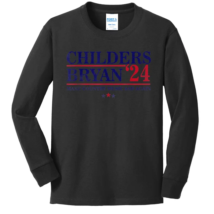 Childers And Bryan In 24 Kids Long Sleeve Shirt