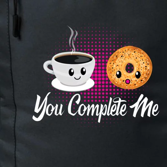 Coffee And Bagel Breakfast Complete Lovers Great Gift Daily Commute Backpack