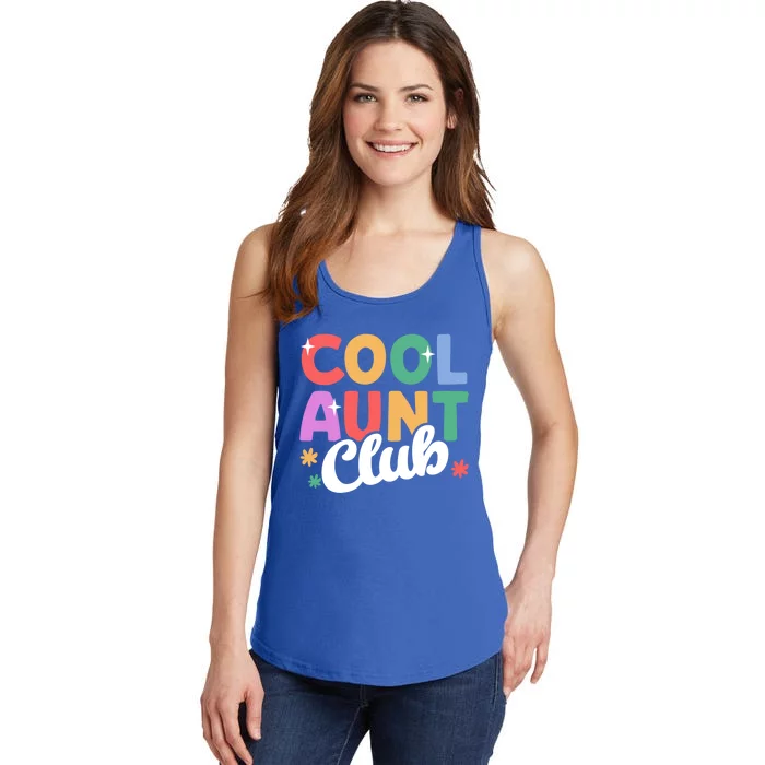 Cool Aunt Club Nephew Niece Nephews Auntie Cute Gift Ladies Essential Tank