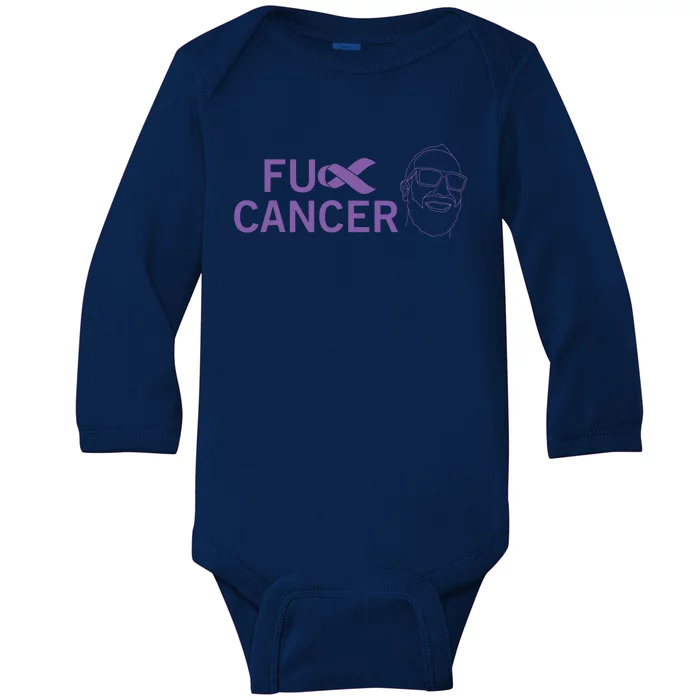 Cancer Awareness Baby Long Sleeve Bodysuit