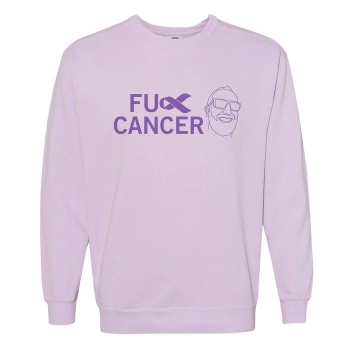 Cancer Awareness Garment-Dyed Sweatshirt