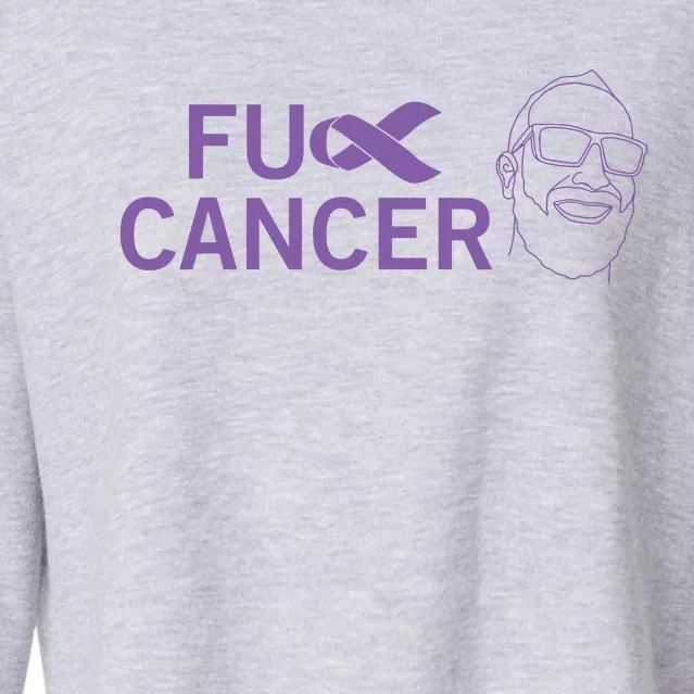 Cancer Awareness Cropped Pullover Crew