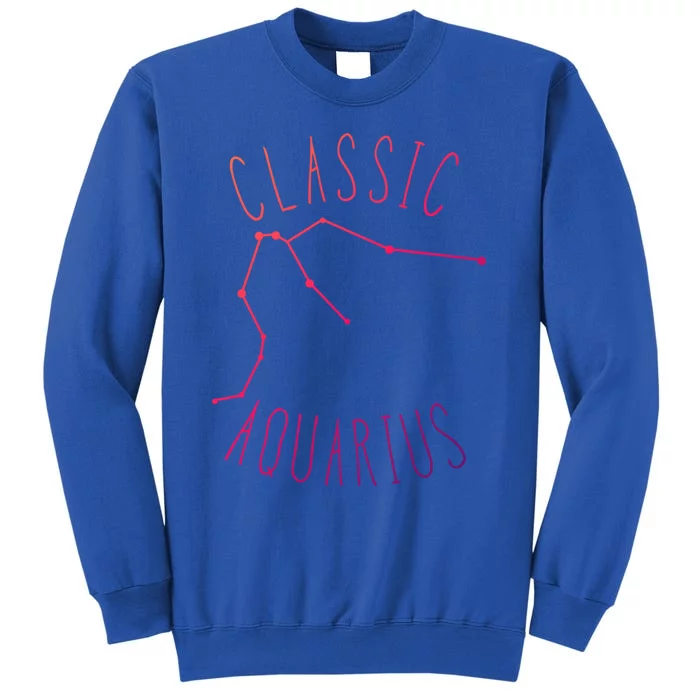 Classic Aquarius Constellation / Aquarius Astrology Quote Gift Sweatshirt