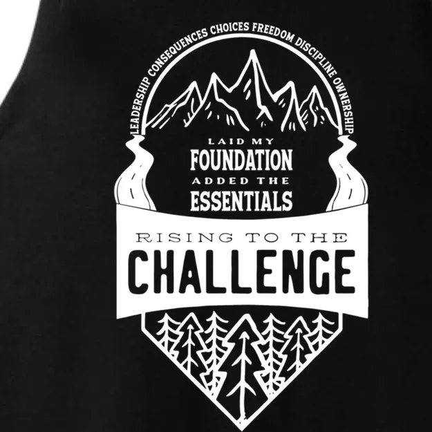 Challenge A Classical Conversations Homeschooler Gift Ladies Tri-Blend Wicking Tank