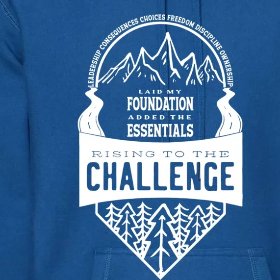 Challenge A Classical Conversations Homeschooler Gift Premium Hoodie