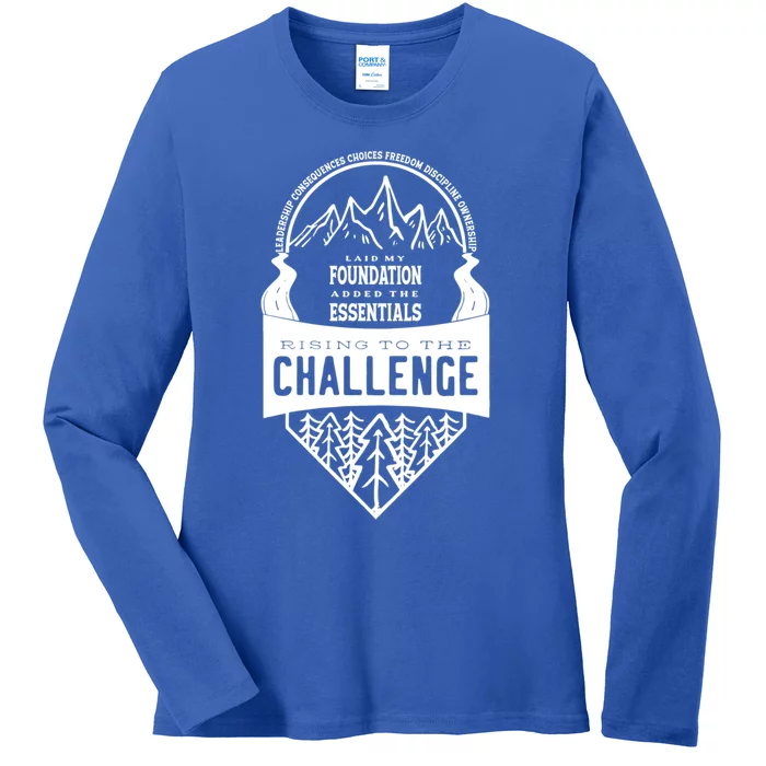 Challenge A Classical Conversations Homeschooler Gift Ladies Long Sleeve Shirt