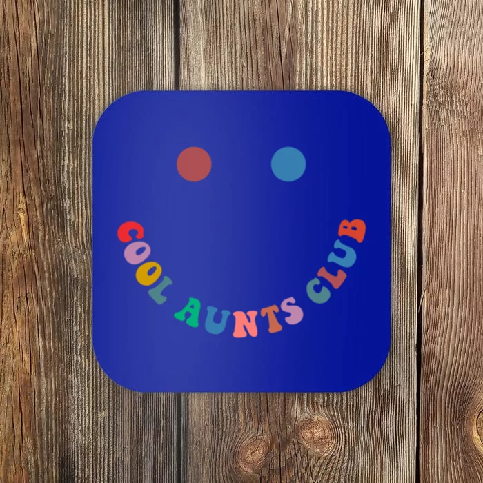 Cool Aunts Club Auntie Best Aunt Ever Gift For Aunt Both Sid Cool Gift Coaster