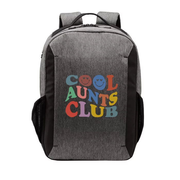 Cool Aunts Club Groovy Retro Trendy Cool Aunst Club Auntie Cool Gift Vector Backpack