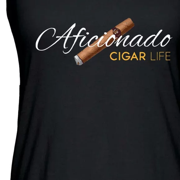 Cigar Aficionado. Cigar Life Ladies Essential Flowy Tank