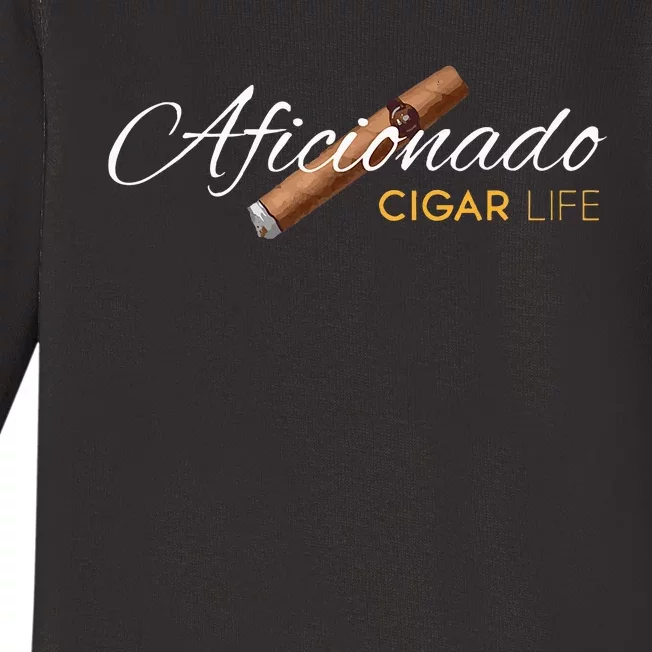 Cigar Aficionado. Cigar Life Baby Long Sleeve Bodysuit