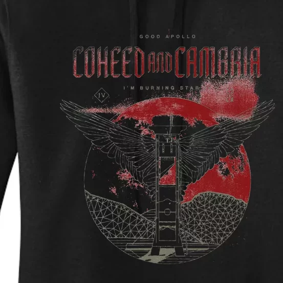 Coheed And Cambria Death Moon Women's Pullover Hoodie