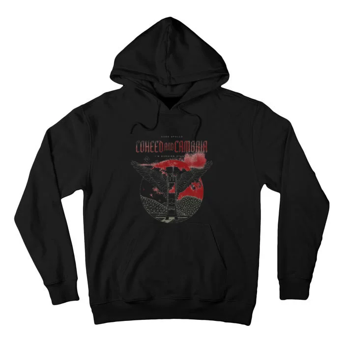 Coheed And Cambria Death Moon Tall Hoodie