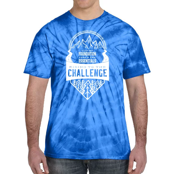 Challenge A Classical Conversations Homeschooler Gift Tie-Dye T-Shirt