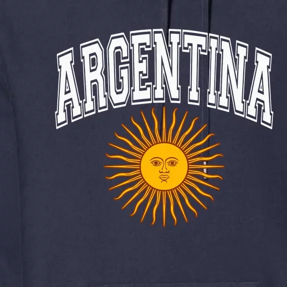 Cool Argentina Country Sun Premium Hoodie