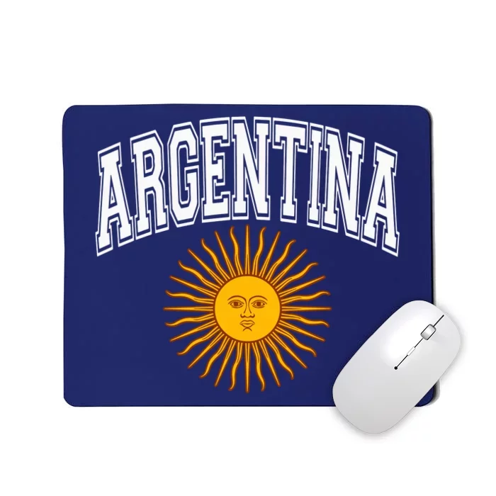 Cool Argentina Country Sun Mousepad