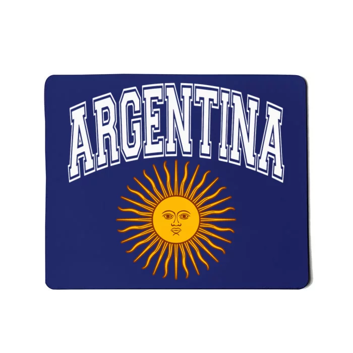 Cool Argentina Country Sun Mousepad