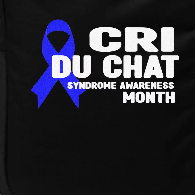 Cdc Awareness Cri Du Chat Syndrome Awareness Month Impact Tech Backpack