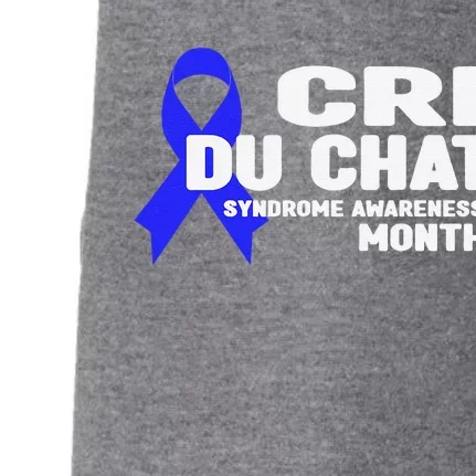 Cdc Awareness Cri Du Chat Syndrome Awareness Month Doggie 3-End Fleece Hoodie