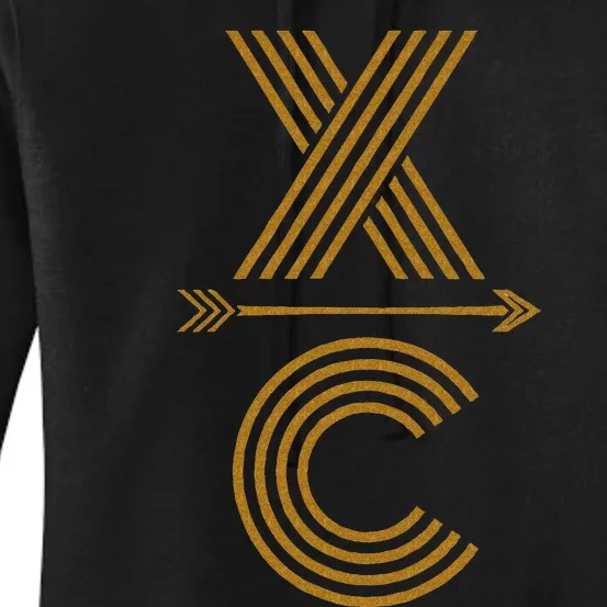 CX A Cross Country Running Design Women's Pullover Hoodie