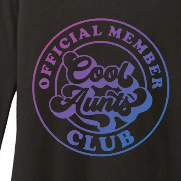 Cool Aunts Club Member Club Auntie Best Aunts Great Gift Womens CVC Long Sleeve Shirt