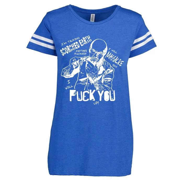 Crazy Angry Enza Ladies Jersey Football T-Shirt