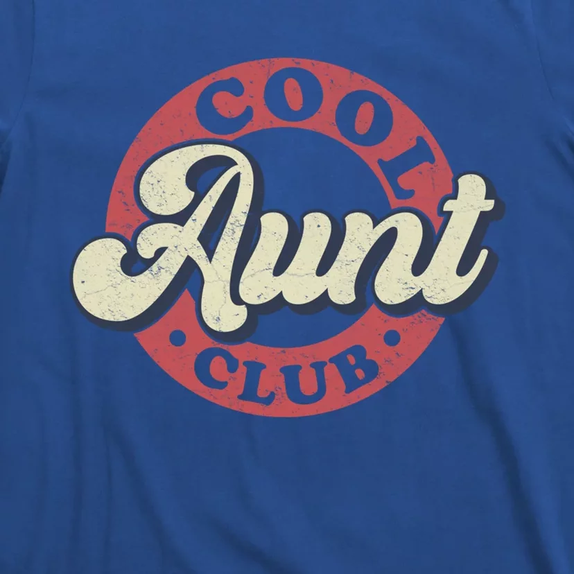 Cool Aunts Club Retro Auntie Aunty Gift T-Shirt