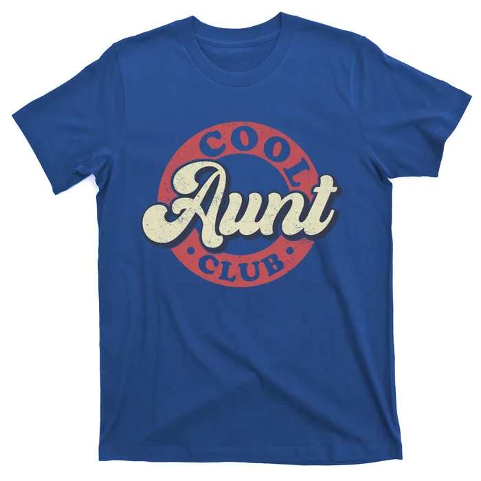 Cool Aunts Club Retro Auntie Aunty Gift T-Shirt