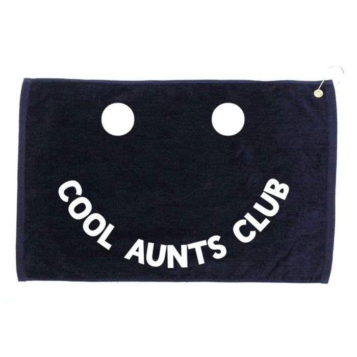 Cool Aunts Club Smile Cool Aunts Club Meaningful Gift Grommeted Golf Towel