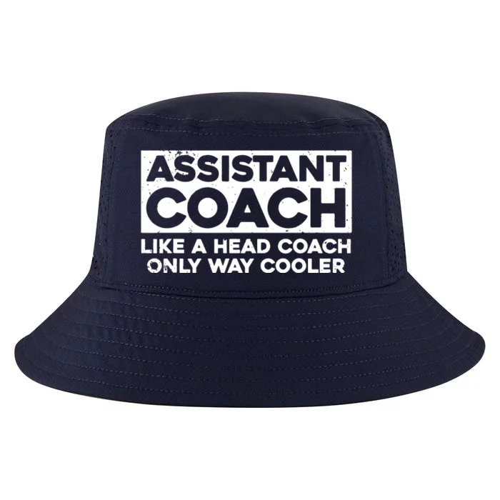 Cool Assistant Coach For Men Women Tennis Softball Coaches Cool Comfort Performance Bucket Hat