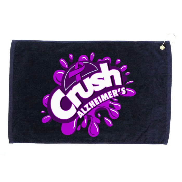 Crush AlzheimerS Grommeted Golf Towel