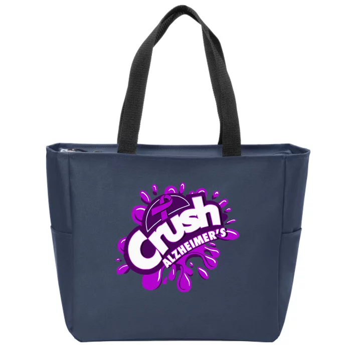 Crush AlzheimerS Zip Tote Bag