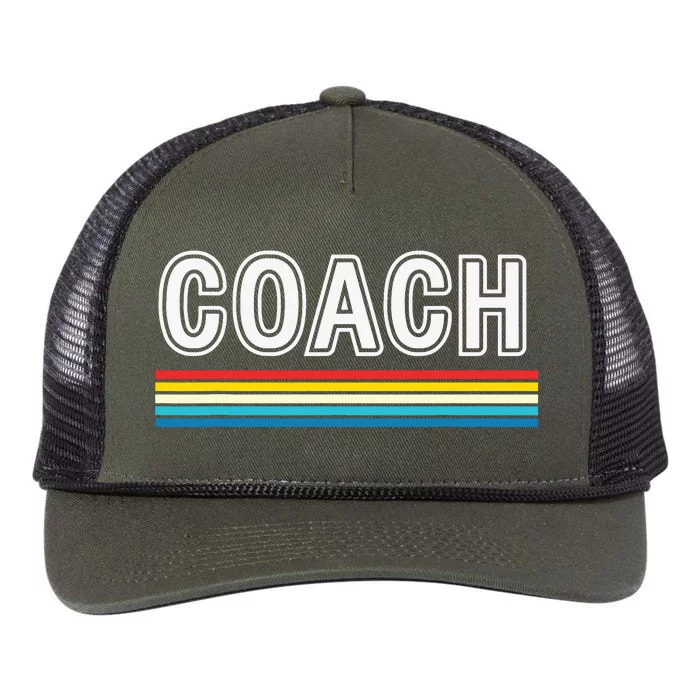 Coach Apparel Coach Retro Rope Trucker Hat Cap