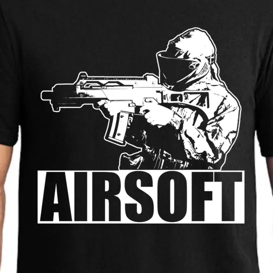 Cute Airsoft Combat Paintball And Funny Gift Pajama Set