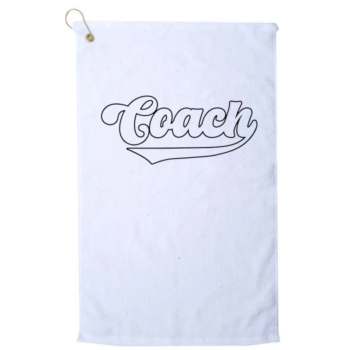 Coach Apparel Coach Platinum Collection Golf Towel