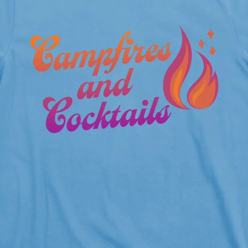 Campfires And Cocktails Gift T-Shirt