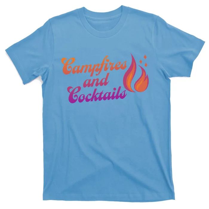 Campfires And Cocktails Gift T-Shirt