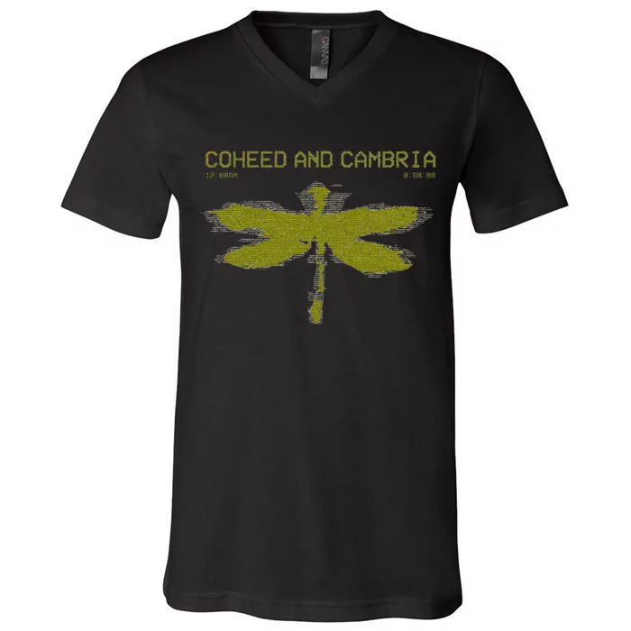 Coheed And Cambria Vcr Glitch V-Neck T-Shirt