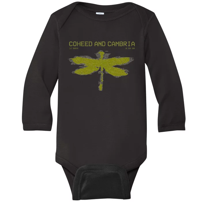 Coheed And Cambria Vcr Glitch Baby Long Sleeve Bodysuit