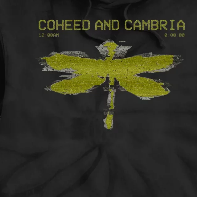 Coheed And Cambria Vcr Glitch Tie Dye Hoodie