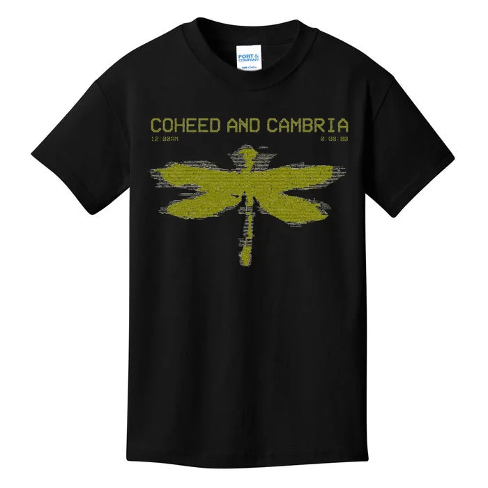 Coheed And Cambria Vcr Glitch Kids T-Shirt