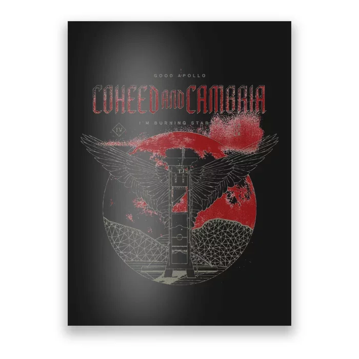 Coheed And Cambria Death Moon Poster