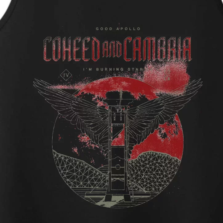 Coheed And Cambria Death Moon Performance Tank