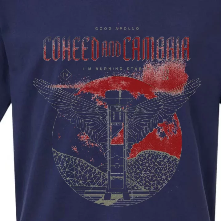 Coheed And Cambria Death Moon Sueded Cloud Jersey T-Shirt