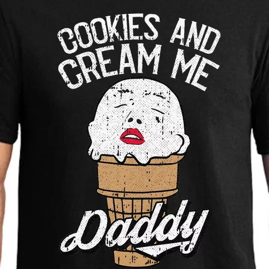 Cookies And Cream Me Daddy Lazy Halloween Pajama Set