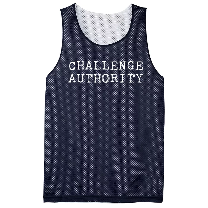 Challenge Authority Civil Rights Social Justice Protest Mesh Reversible Basketball Jersey Tank