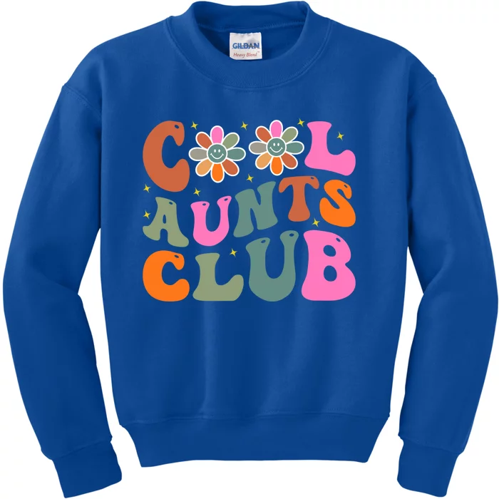 Cool Aunts Club Gift Kids Sweatshirt