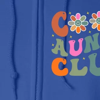 Cool Aunts Club Gift Full Zip Hoodie