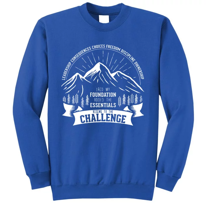 Challenge A Classical Conversations Homeschooling Gift Tall Sweatshirt