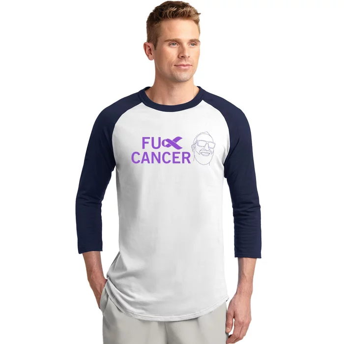 Cancer Awareness Baseball Sleeve Shirt