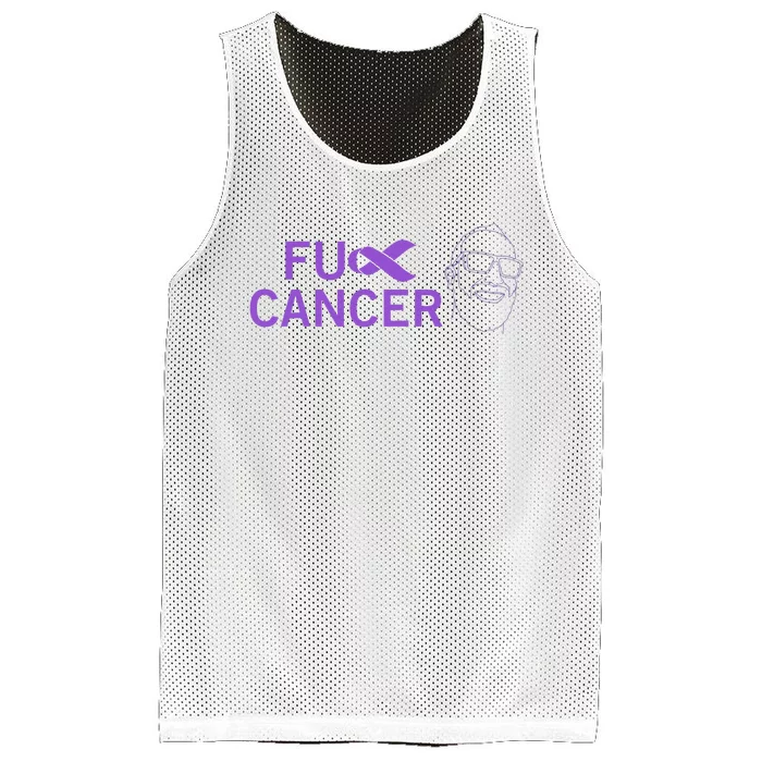 Cancer Awareness Mesh Reversible Basketball Jersey Tank